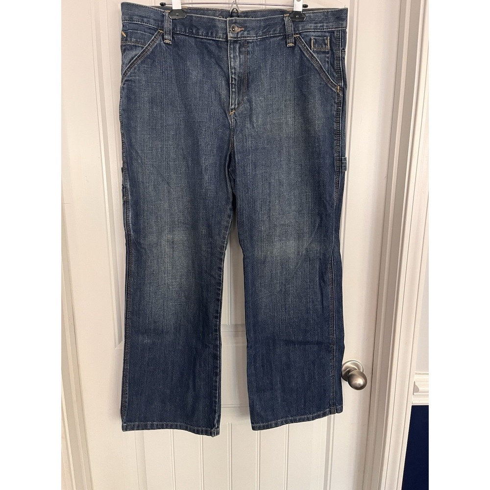 Vtg Y2K Old Navy Jeans Mens 38X30 Painter‎ Carpenter Denim Baggy Loose 320
